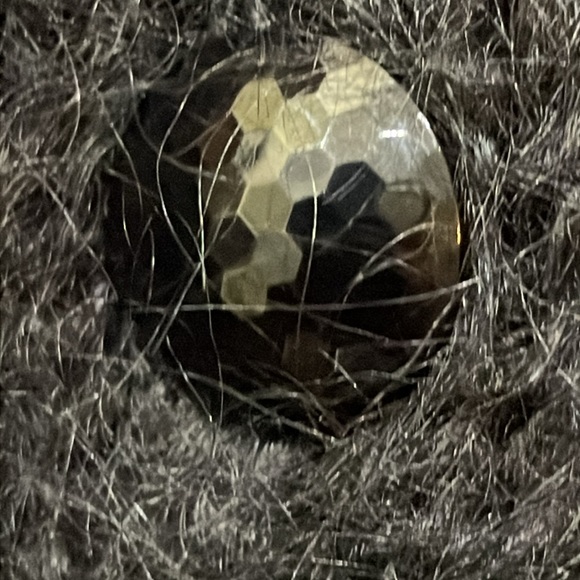 A Black Fuzzy Woman’s Vintage Designer Knitwear Claire Ellen Made in England - Picture 12 of 14